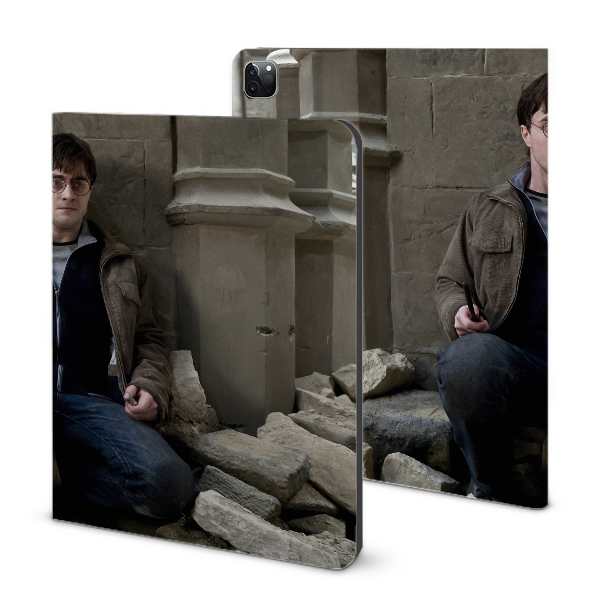 （画像用） Harry Potter ハリー・ポッターシリーズ IPad ケース ブック型 PUレザー TPU 耐衝撃 軽量 薄型 ペン収納なし 全面保護 IPad 各モデル対応
